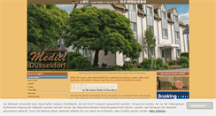 Desktop Screenshot of messehotel-medici.de