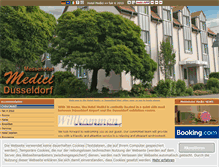 Tablet Screenshot of messehotel-medici.de